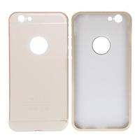 2-in-1 Detachable Ultrathin Lightweight Fashion Bumper Protective Metal Frame Shell Case + PC Back Cover for iPhone 6 4.7\