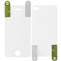 2 pcs high clarity lcd screen protector for iphone 44s front back