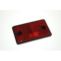 2 red self adhesive reflectors