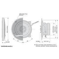 2 way coaxial flush mount speaker kit 110 w pioneer tse1002i