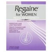 2 x regaine for women regular strength hereditary hair loss treatment  ...