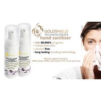 2 for 1 offer 24hr flu defence hand sanitisers 50ml each