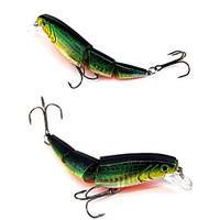 2 pcs Fishing Lures Hard Bait Random Colors g/Ounce mm inch, Plastic Metal General Fishing