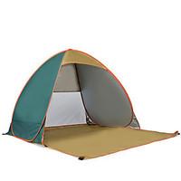 2 persons Tent Single Automatic Tent One Room Camping Tent Stainless Steel Portable-Camping Traveling-