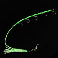 2 pcs soft bait fishing lures soft jerkbaits luminousfluorescent gounc ...