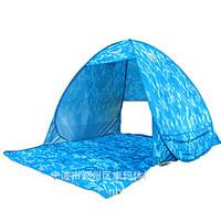 2 persons Tent Single Automatic Tent One Room Camping Tent Stainless Steel Portable-Camping Traveling