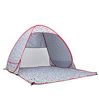 2 persons Tent Single Automatic Tent One Room Camping Tent Stainless Steel Portable-Camping Traveling