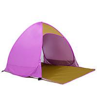 2 persons Tent Single Automatic Tent Two Rooms Camping Tent 2000-3000 mm Oxford Waterproof Portable-Hiking Camping