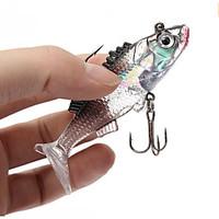 2 pcs Fishing Lures Shad Transparent g/Ounce, 85 mm/3-5/16\