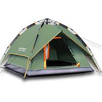 2 persons Tent Triple Automatic Tent One Room Camping Tent 2000-3000 mmMoistureproof/Moisture Permeability Breathability Quick Dry