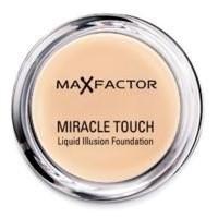 2 x max factor miracle touch foundation 60 sand 115g new sealed