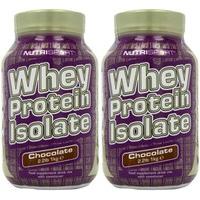 2 pack nutrisport whey protein isolate chocolate 1kg 2 pack super save ...