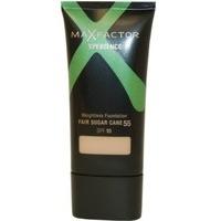 2 x Max Factor Xperience SPF10 Weightless Foundation 30ml - 55 Sugar Cane