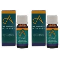 2 pack absolute aromas patchouli oil 10ml 2 pack bundle