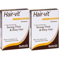 2 pack healthaid hair vit 30s 2 pack bundle