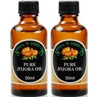 (2 Pack) - Natural By Nature Oils - Jojoba Oil NBN-103 | 50ml | 2 PACK BUNDLE