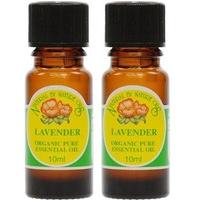 (2 Pack) - Natural By Nature Oils - Lavender Organic Essential Oil | 10ml | 2 PACK BUNDLE