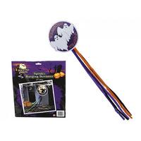 2 Assorted Halloween 122cm Hanging Decoration With Streamers