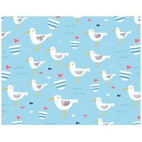 2 Seagull Wrapping Paper & Tags