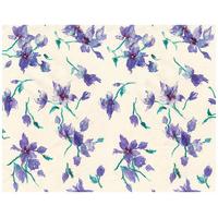 2 Full Bloom Floral Wrapping Paper & Tags