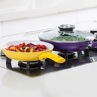 2 Ceracraft Non-Stick Ceramic Pans with Aroma Lid