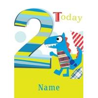 2 Dino | Birthday Card | BO1003