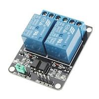 2 Channel 5V High Level Trigger Relay Module for (For Arduino) (Works with Official (For Arduino) Boards)