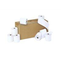 2 ply 16m thermal credit card rolls white and yellow 57x55x127mm 1 x p ...