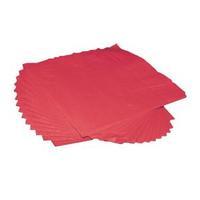 2 ply 400 x 400mm square napkins red 1 x pack of 125 napkins 24rs
