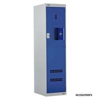 2 Compartment Police Locker inc Airwaves, CS Canister Holders 450W