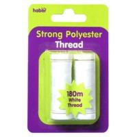 2 Pack Haber White Sewing Thread