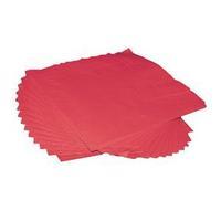 2-Ply (400 x 400mm) Square Napkins (Red) Pack of 125 Napkins