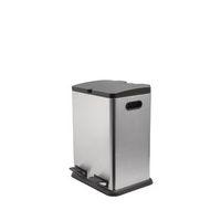 2 COMPARTMENT RECYCLING BIN - SS