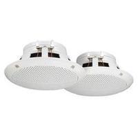 2 way flush mount speaker set, Flush mount speaker Monacor SPE-130/WS 40 W 8 ? White 1 pair