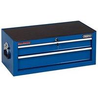 2 drawer mid tool chest blue