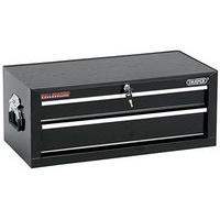 2 drawer mid tool chest black