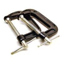 2 X 75mm (3\") Heavy Duty G Clamp