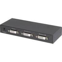 2 ports DVI splitter Renkforce Ultra HD compatibility 3840 x 2160l Black