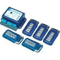 2-channel Wireless control system TowiTek incl. 5 remote controls Max. range (open field): 50 m 12 Vdc