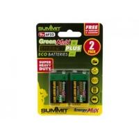 2 x 9v Green Max Energy Plus Batteries