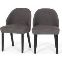 2 x Alec Dining Chairs, Marl Grey