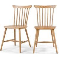 2 x Deauville Dining Chairs, Oak