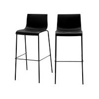 2 x Piloti Barstools, Black