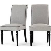 2 x Hoverton Dining Chairs, Fog Grey