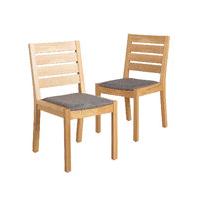 2 Sonoma Light Dining Chairs