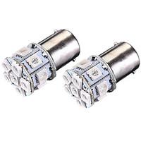 2 x p21w 382 1156 ba15s 5050 led 13 smd tail indicator car bulbs