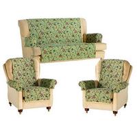 2 Seater Tapestry Sofa Cover and Armchair Covers Set - SAVE £10, Tapestry