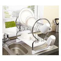 2-tier Chrome Dish Drainer