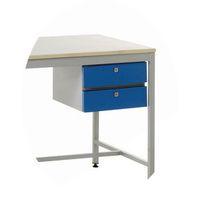 2 DRAWER UNIT LHS BLUE