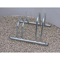 2 section dual height cycle rack flat top